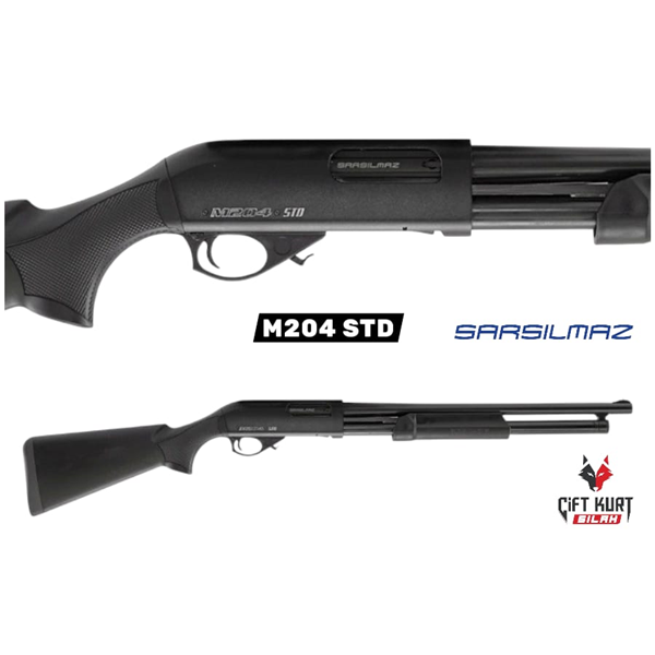 Sarsılmaz M204 STD Pompalı Yivsiz Av Tüfeği